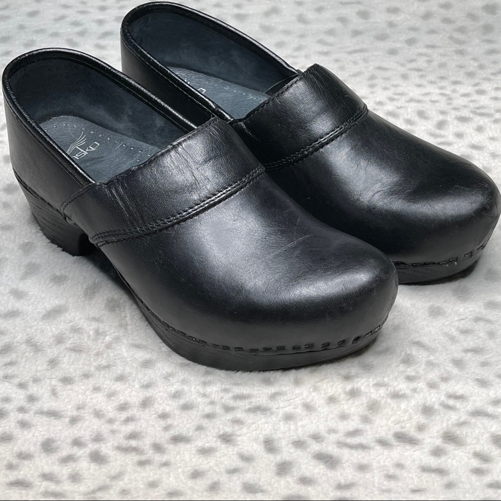 Dansko Prima Leather Clog Nurse Shoe Comfort